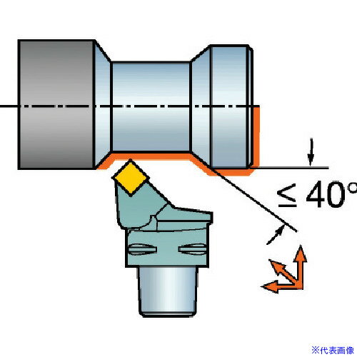■サンドビック コロマントキャプト セラミックチップ用カッティングヘッド(410) C5CSSNL35052124(56752..