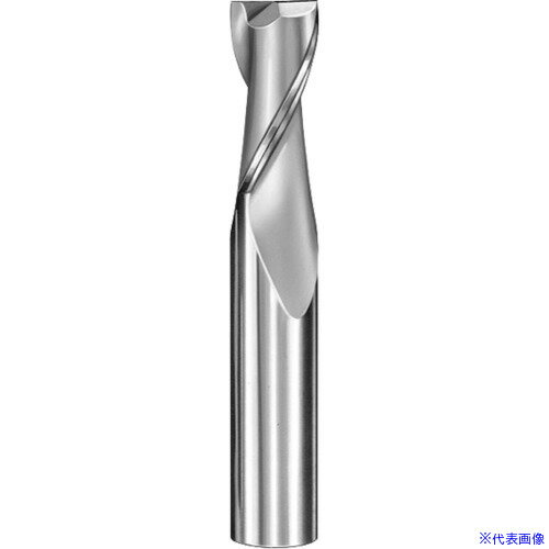 ■京セラ 2枚刃高性能スクエアエンドミル ミリ仕様 52M(ノンコーティング) 45287(5679099)[送料別途お見..