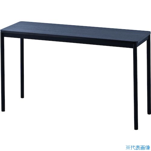 ■アールエフヤマカワ RFシンプルテーブル W1200×D400 ダーク2 RFSPT1240DB2(5679479)[法人限定][直送元]
