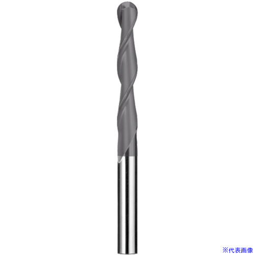 ■京セラ 2枚刃ボールエンドミル ミリ仕様 3XLMB(AlTiNコーティング) 49573(5680680)[送料別途お見積り][法人限定][掲外取寄](4.0)