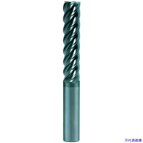 ■京セラ 5枚刃 仕上げ及び中仕上げ用ラジアスエンドミル ミリ仕様 55MCR 42689(5680728)[送料別途お見..