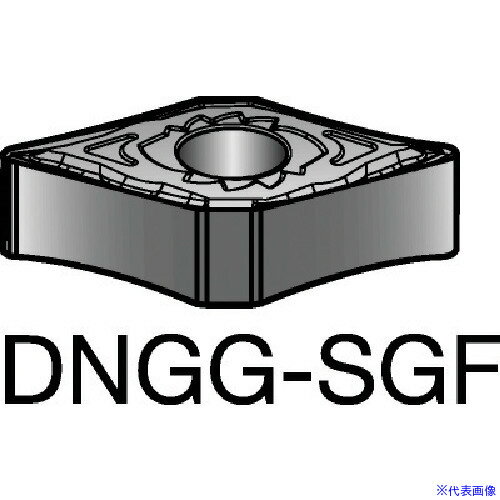 ■SANDVIK T-Max P 旋削用ネガチップ(110) 1125 DNGG150604SGF(1125)(5701554)×10[送料別途お見積り][法人限定][掲外取寄]
