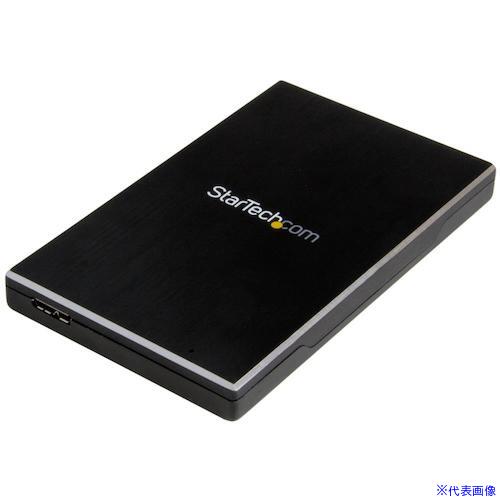 ■スターテック 外付けハードディスクケース/USB 3.0接続/2.5インチ/10Gbps/SATA 3.0/最大9.5mm/UASP S251BMU313(5724951)[法人・事業所限定][外直送元]