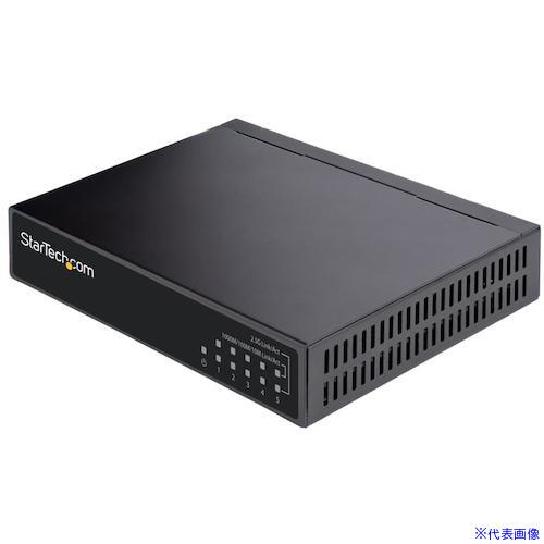 ■スターテック イーサネットスイッチ/5ポート/10/100/1000/2500 Mbps/2.5G対応/アンマネージド/メタル筐体 DS52000(5724971)[法人・事業所限定][外直送元]