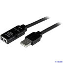 ■スターテック USB 2.0ケーブル/USB-A/延長用ケーブル/25m/オス-メス/アクティブリピーターケーブル USB2AAEXT25M(5726534)...