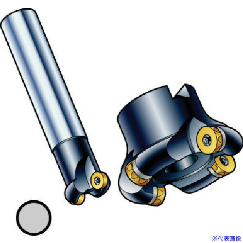 オレンジブック トラスコ中山　TRUSCOSANDVIK コロミル200カッター(450) 〔品番:R200109Q3216M〕[ 注番:5737133]特長●刃先強度大●丸チップカッター用途●倣い加工●金型加工●高硬度材加工用●クロスピッ...