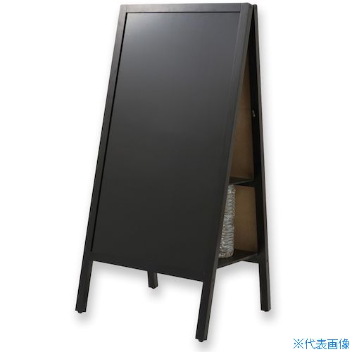 オレンジブック トラスコ中山　TRUSCOASKA 転倒防止スタンドボード 両面 L 〔品番:BB041〕[ 注番:5740289]特長●2Lのペットボトルが重しになる、転倒防止機能付きのブラックボードスタンドです。●使わないときは折り畳めるので、コンパクトに収納できます。●チョークとマーカーが使える面と、マーカーとマグネットが使える光沢面で使い分けができます。●ペットボトル6本セット可能です。用途●店舗の看板や案内板に。仕様●板面色：ブラック●枠色：ブラック●板面外寸(mm)縦：850●板面外寸(mm)横：460●外形寸法(mm)間口：520●外形寸法(mm)奥行：475●外形寸法(mm)高さ：1100●タイプ：両面仕様2材質/仕上●黒板面：塗装MDF●光沢面：塗装鋼板●フレーム：天然木セット内容/付属品注意●※ペットボトルは付属していません。原産国（名称）中国JANコード4522966461962本体質量6.2kgオレンジブック トラスコ中山　TRUSCOASKA 転倒防止スタンドボード 両面 L 〔品番:BB041〕[注番:5740289][本体質量：6.2kg]《包装時基本サイズ：1140×105×540》〔包装時質量：7kg〕分類》オフィス・住設用品》文具・事務用品》掲示板☆納期情報：メーカー取り寄品（弊社より発送）