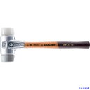 ■HALDER HALDER シンプレックスハンマー TPEミディアムとスーパープラスティック(白)頭径40mm 3137.040(5743563)[送料別途お...