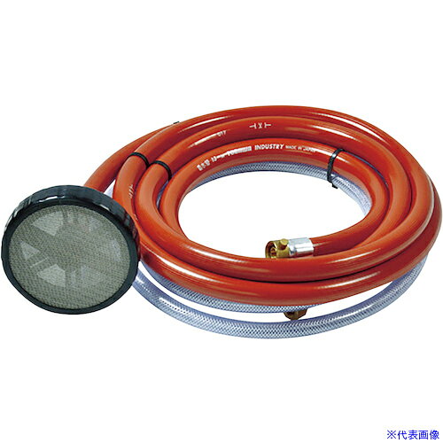 ■スーパー工業 吸水(3/4)余水(3/8)ASY 3m 円盤ストレーナ 04W50004(5746290)[送料別途お見積り][法人限定][外直送]