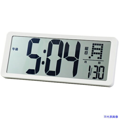 オレンジブック トラスコ中山　TRUSCOArTeC 大型デジタル時計(タイマー付)(75227) 〔品番:75227〕[ 注番:5768027]特長●マグネットフック付で鉄製の板に固定ができる仕様仕様2●本体、マグネットフック、取扱説明書...