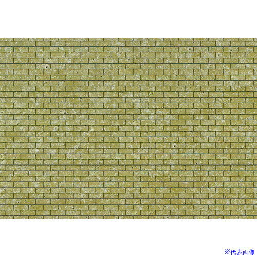 ■ArTeC ジオラマタックシート レンガ カーキ 1/12 5枚組(55671) 55671(5769625)[送料別途お見積り][法..