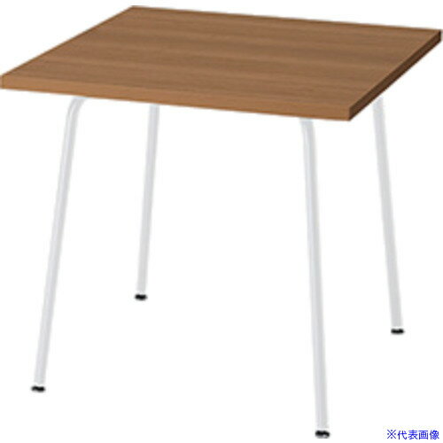 ■NAIKI ミーティングテーブル KLPB7575WMW(5777098)[送料別途お見積り][法人限定][外直送]