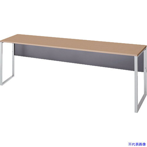 オレンジブック トラスコ中山　TRUSCONAIKI ベンチテーブル(KLL型) 〔品番:KLLH1860KHWS〕[ 注番:5799381]特長●窓際や、通路サイドに、自席以外のちょっとした作業スペースをつくれるテーブルです。仕様●間口(mm)：1800●奥行(mm)：600●高さ(mm)：1000●天板色：シルクウッド●脚色：ホワイト●天板厚さ(mm)：30●キャスター有無：無●タイプ：基本型仕様2●天板：メラミン化粧板共張り仕上、幕板：メラミン化粧板（ブラック色）、脚部：スチールパイプ塗装仕上材質/仕上●天板：メラミン化粧板共張り仕上、幕板：メラミン化粧板（ブラック色）、脚部：スチールパイプ塗装仕上セット内容/付属品●配線受け1個、横渡配線フック4個注意原産国（名称）日本JANコード本体質量58.5kgオレンジブック トラスコ中山　TRUSCONAIKI ベンチテーブル(KLL型) 〔品番:KLLH1860KHWS〕[注番:5799381][本体質量：58.5kg]分類》オフィス・住設用品》オフィス家具》会議用テーブル☆納期情報：オレンジブック掲載以外でメーカー直送品【法人限定＝会社名ご記入お願い致します。】