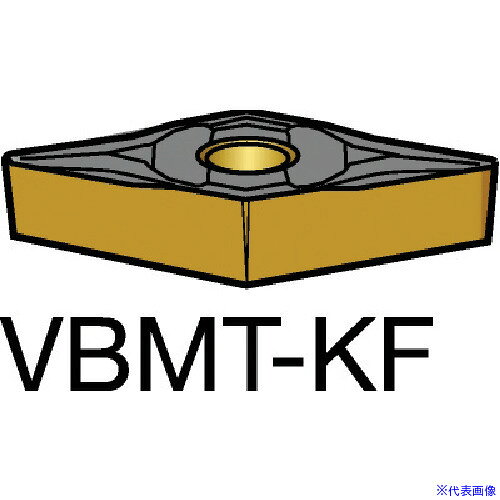オレンジブック トラスコ中山　TRUSCOSANDVIK コロターン107 旋削用ポジチップ(120) 3005 〔品番:VBMT110304KF〕[ 注番:5800064]特長●耐摩耗性と耐熱性に優れたCVDコーティング超硬材種です。用途●一般旋削鋳鉄加工用。●一般旋削鋼加工用。仕様●適合被削材：K●チップ形状：35°菱形 ●切刃有効長LE(mm)：10.6709●内接円IC(mm)：6.35●厚さS(mm)：3.175●コーナ半径RE(mm)：0.3969●穴径D1(mm)：2.8●主逃げ角AN(°)：5●コーティング：TiCN+Al2O3+TiN●加工タイプ：Finishing仕様2●CVDコーティング超硬材種材質/仕上●超硬セット内容/付属品注意原産国（名称）スウェーデンJANコード本体質量2.8gオレンジブック トラスコ中山　TRUSCOSANDVIK コロターン107 旋削用ポジチップ(120) 3005 〔品番:VBMT110304KF〕[注番:5800064][本体質量：2.8g]《包装時基本サイズ：95×39×11》〔包装時質量：41g〕分類》切削工具》旋削・フライス加工工具》刃先交換式工具☆納期情報：メーカー取り寄品（弊社より発送）
