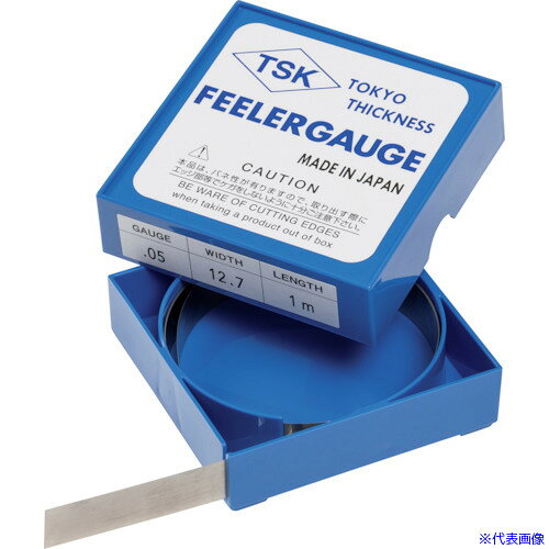 Thickness Gauge - ■TSK シクネステープ SUS 0.015X12.7WX1M TSKS0.015M1(5802719)