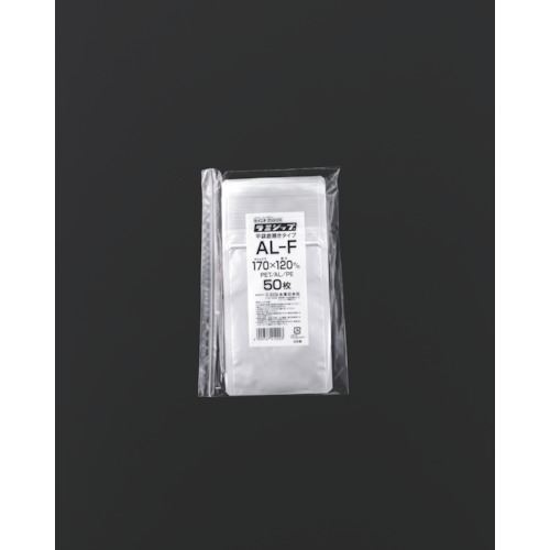 楽天セミプロDIY店ファースト■セイニチ チャック袋 「ラミジップ」 AL-F 平袋アルミタイプ 170×120 ALF（5842921）[送料別途お見積り][法人限定][掲外取寄]