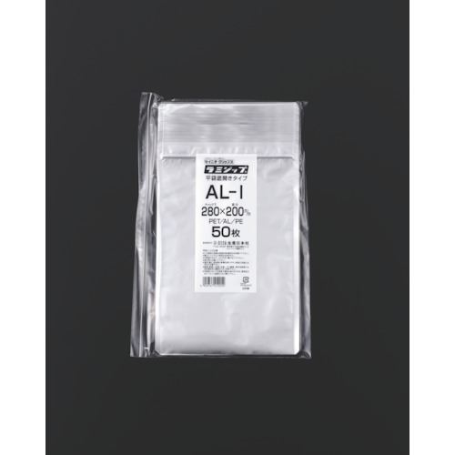 ■セイニチ チャック袋 「ラミジップ」 AL-I 平袋アルミタイプ(800枚入) ALI(5842956)[送料別途お見積り][法人限定][掲外取寄]