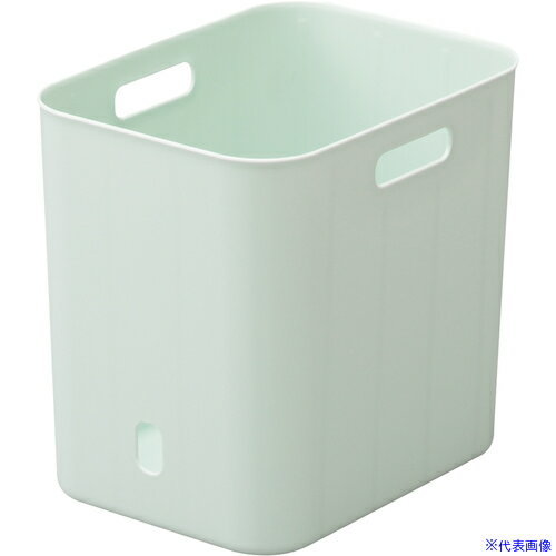 オレンジブック トラスコ中山　TRUSCOSANKA ナチュラ インボックスソフトSL ソフトブルー 〔品番:IBSSLSBL〕[ 注番:5861083]特長●肌触りの良い、柔らかい素材の収納ケースです。仕様●色：ソフトブルー●外形寸法(m...