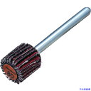 ■TRUSCO セラミックフラップホイール 軸径3mm #80 外径10×幅10×軸長30 (10個入) TCF1010CE80(5882119)