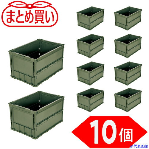 オレンジブック トラスコ中山　TRUSCOTRUSCO 【まとめ買い】オリコン 薄型折りたたみコンテナ 50L OD色 10個 〔品番:TRO50BOD10P〕[ 注番:5919113]特長●人気の折りたたみコンテナをまとめてお安くいたしました。用途●商品や部品・備品の配送および保管・管理。●工場の保管、運搬用に仕様●容量(L)：52.7●色：OD●外形寸法(mm)間口：530●外形寸法(mm)奥行：366●外形寸法(mm)高さ：325●有効内寸(mm)間口：493●有効内寸(mm)奥行：335●有効内寸(mm)高さ：311●折りたたみ高さ(mm)：60●最大積載荷重(kg)：8仕様2●食品衛生法適合（ポジティブリスト適合）●最大積載荷重：8kg材質/仕上●ポリプロピレン（PP）セット内容/付属品注意●提供不可：ミルシート原産国（名称）日本JANコード本体質量18.6kgオレンジブック トラスコ中山　TRUSCOTRUSCO 【まとめ買い】オリコン 薄型折りたたみコンテナ 50L OD色 10個 〔品番:TRO50BOD10P〕[注番:5919113][本体質量：18.6kg]分類》物流・保管用品》コンテナ・パレット》折りたたみコンテナ☆納期情報：仕入れ先通常在庫品 (欠品の場合有り)