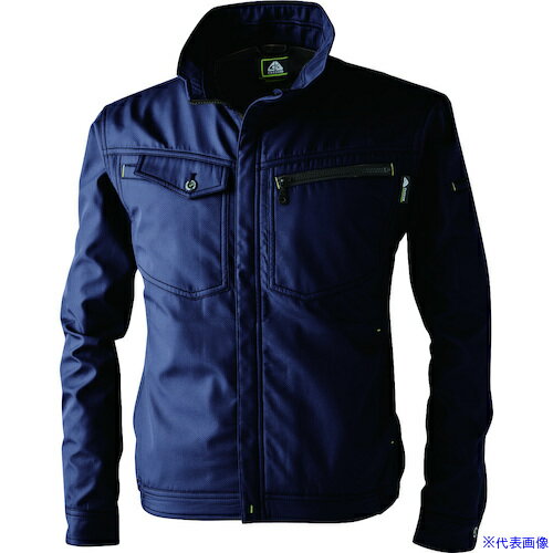 ■CHUSAN 超軽ボンディングブルゾン ネイビー・ブラック L 1808819L(5946322)[送料別途見積り][法人・事業所限定][掲外取寄]