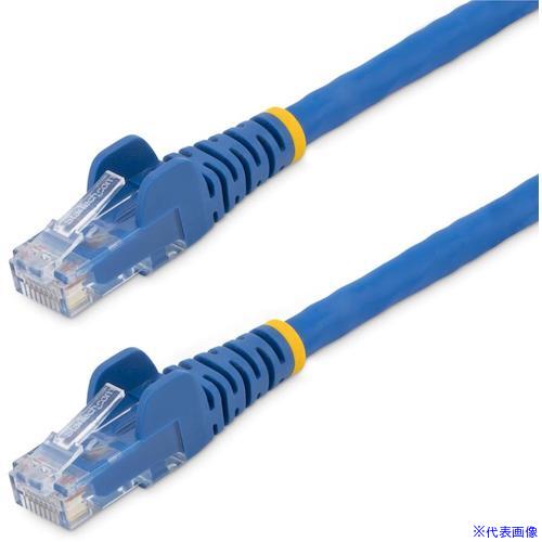 ■StarTech カテゴリ6 LANケーブル/3m/ブルー/低煙ゼロハロゲン/650MHz 10GbE/UTP/ツメ折れ防止 N6LPATCH3MBL(5947724)