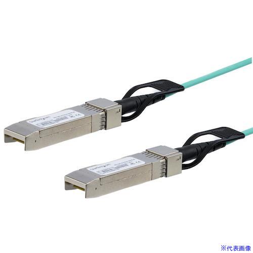 オレンジブック トラスコ中山　TRUSCOStarTech AOCケーブル/5m/Cisco SFP−10G−AOC5M互換/アクティブ光ケーブル 〔品番:SFP10GAOC5M〕[ 注番:5947725]特長●Cisco製品SFP-10G-AOC5Mと100%互換です。●SFP+ポートに接続する10ギガビットイーサネット用途に対応します。●ホットスワップに対応し、ネットワークの中断を最小限に留めます。●ライフタイム保証がついています。仕様●色：ブラック仕様2●ケーブル被覆材：ポリ塩化ビニル●互換ブランド：Cisco●互換性のあるネットワーク：10 Gbps●最大データ転送速度：10Gbps●コネクタA：SFP+●コネクタB：SFP+●消費電力：1 W以下 (終端にて)●保証期間：ライフタイム材質/仕上セット内容/付属品注意原産国（名称）中国JANコード本体質量323gオレンジブック トラスコ中山　TRUSCOStarTech AOCケーブル/5m/Cisco SFP−10G−AOC5M互換/アクティブ光ケーブル 〔品番:SFP10GAOC5M〕[注番:5947725][本体質量：323g]《包装時基本サイズ：326×250×25》〔包装時質量：105g〕分類》電子機器》電設配線部品》光ファイバーケーブル資材☆納期情報：オレンジブック掲載以外でメーカー直送品（送料元払い）【法人限定＝会社名ご記入お願い致します。】※北海道・沖縄・離島は運賃別途商品も含む