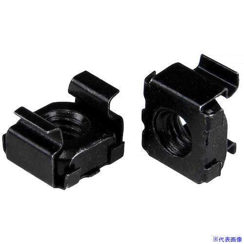 ■スターテック サーバーラック金具/ケージナット/10-32/50個入り/ブラック/IT AV ネットワーク機器 ラック用 CABCAGENUTS1032(5947738)