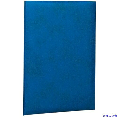 ■ササガワ 賞状ファイル 証書ファイル レザ− A4 紺 321728(5962159)[送料別途お見積り][法人限定][掲外取寄]