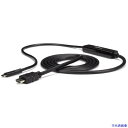 ■スターテック ディスプレイ変換ケーブル/USB-C - HDMI/1m/4K30Hz/ブラック/ビデオ コンバーター CDP2HDMM1MB(5976345)...