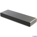 ■スターテック ドッキングステーション/Thunderbolt 3/4K60Hz/2画面/85W PD/2ポートUSBハブ/GbE TB3DK2DHV(5976...