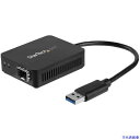 ■StarTech USB 3.0 − 光ファイバー変換アダプター/USB−A接続/1000Mbps/オープンSFPスロット US1GA...