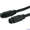 ■スターテック FireWire800 ケーブル/3m/IEEE1394b - IEEE1394b/オス - オス 13949910(5977940)[法人・事...