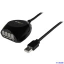 ■スターテック USB 2.0ケーブル/15m/Type-A - 4x Type-A/アクティブ延長/4ポートハブ/オス - 4x メス USB2EXT4P15...