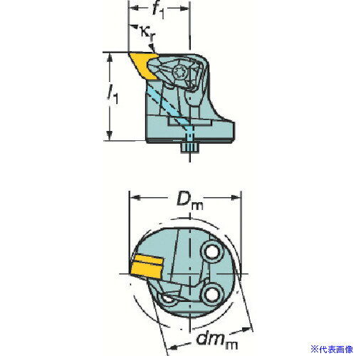 オレンジブック トラスコ中山　TRUSCOSANDVIK コロターンSL コロターンRC用カッティングヘッド(410) 〔品番:570DDUNL4015X〕[ 注番:6012957]特長●ヘッド交換式内径カッティングヘッドです。●ダブルクランプのため、高いチップクランプ剛性です。●ヘッドのクイックチェンジが可能で、ダウンタイムの削減ができます。用途●内径旋削加工。仕様●ゲージチップ：DNMG 15 06 08●切り込み角：93●f1：27●l1：20●l7：44.7●D5m：40●Dm_min：50●チップ締め付けトルク：3.9仕様2●サンドビック　コロターンSL　コロターンRC用カッティングヘッド材質/仕上●鋼セット内容/付属品注意原産国（名称）日本JANコード本体質量0gオレンジブック トラスコ中山　TRUSCOSANDVIK コロターンSL コロターンRC用カッティングヘッド(410) 〔品番:570DDUNL4015X〕[注番:6012957]《包装時基本サイズ：85×67×67》〔包装時質量：289g〕分類》切削工具》旋削・フライス加工工具》刃先交換式工具☆納期情報：メーカー取り寄品（弊社より発送）