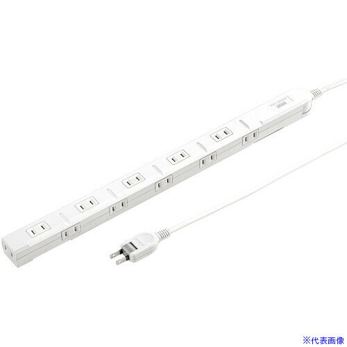 ��SANWA ����ॿ�å� 2m �ۥ磻�� TAPSLIM112W(6024236)[ˡ�͸���][��ľ����]