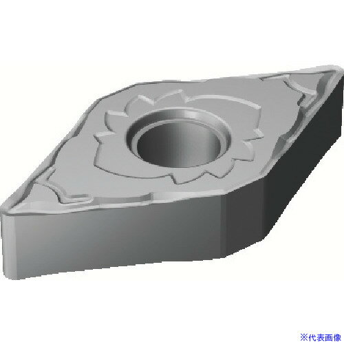 ■サンドビック T-Max P 旋削用ネガチップ(110) H13A DNMG150412SF(H13A)(6065635)×10[送料別途見積り][..