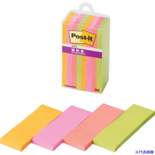 ■3M ポスト・イット 強粘着ふせん マルチカラー6 500SSMC6N(6072438)