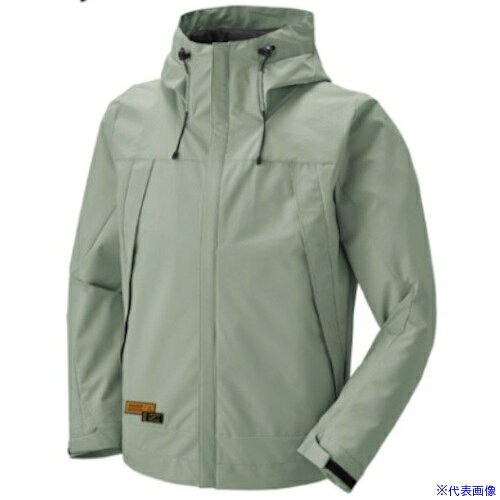 ■Atackbase テフロン透湿防風JKアースグリーン3L 1055405014(6084658)[送料別途見積り][法人・事業所限定][外直送]