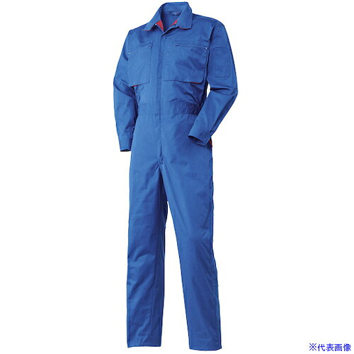 ■Atackbase ツナギ服 ブルー4L 37373006008(6085811)