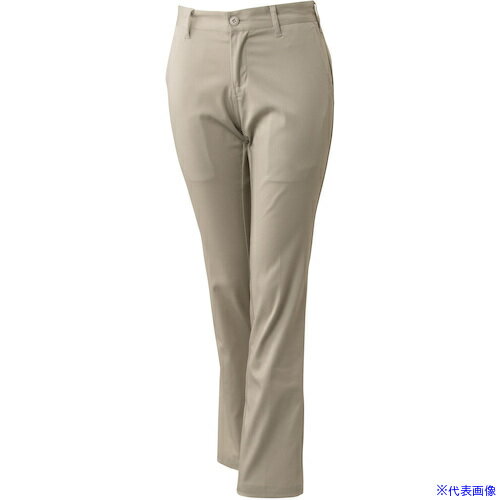 ■Atackbase レディースストレッチパンツアイボリーS 1610201001(6088809)[送料別途見積り][法人・事業..