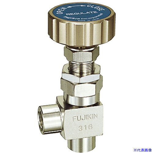 オレンジブック トラスコ中山　TRUSCOFujikin SUS鋼製ニードルバルブ 4.9MPa FUH−35 FINE series PURE 〔品番:FUH35C〕[ 注番:6096402]特長●接液部禁油（グランド部外ネジ構造）。●流量調整が可能です。●コンパクト●パネルマウント可能です。用途●各種ガスライン、液ラインの流量調整用。仕様●呼び径A：10A●呼び径B：Rc3/8●全長(mm)：29●高さ(mm)：83●ハンドル径D(mm)：50●最高許容圧力(MPa)：4.9●使用温度範囲(℃)：-10〜150仕様2●ニードルバルブ●ねじ込み式●手動●アングル材質/仕上●ステンレス鋼製　ボディ材質：SUS316Lセット内容/付属品注意原産国（名称）日本JANコード本体質量390gオレンジブック トラスコ中山　TRUSCOFujikin SUS鋼製ニードルバルブ 4.9MPa FUH−35 FINE series PURE 〔品番:FUH35C〕[注番:6096402][本体質量：390g]《包装時基本サイズ：116×70×57》〔包装時質量：412g〕分類》工事・照明用品》管工機材》バルブ☆納期情報：オレンジブック掲載以外でメーカー直送品【法人限定＝会社名ご記入お願い致します。】