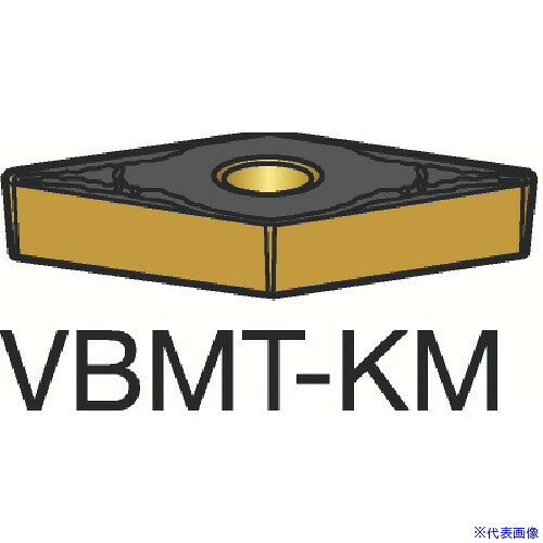 オレンジブック トラスコ中山　TRUSCOSANDVIK コロターン107 旋削用ポジチップ(120) H13A 〔品番:VBMT160404KM〕[ 注番:6174248]特長●優れた耐コスリ摩耗性とじん性を発揮します。用途●一般旋削鋳鉄・非鉄金属加工用。●アルミ合金の中荒加工から荒加工用。仕様●適合被削材：KNS●チップ形状：35°菱形 ●切刃有効長LE(mm)：16.2063●内接円IC(mm)：9.525●厚さS(mm)：4.7625●コーナ半径RE(mm)：0.3969●穴径D1(mm)：4.4●主逃げ角AN(°)：5●コーティング：Uncoated●加工タイプ：Medium仕様2●ノンコート超硬材種材質/仕上●超硬セット内容/付属品注意原産国（名称）スウェーデンJANコード本体質量9.4gオレンジブック トラスコ中山　TRUSCOSANDVIK コロターン107 旋削用ポジチップ(120) H13A 〔品番:VBMT160404KM〕[注番:6174248][本体質量：9.4g]《包装時基本サイズ：129×54×14》〔包装時質量：114g〕分類》切削工具》旋削・フライス加工工具》刃先交換式工具☆納期情報：メーカー取り寄品（弊社より発送）