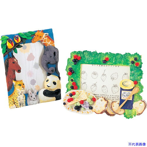 ■ArTeC 粘土フォトフレーム(プラ製)(23679) 23679(6333191)[送料別途お見積り][法人限定][外直送]