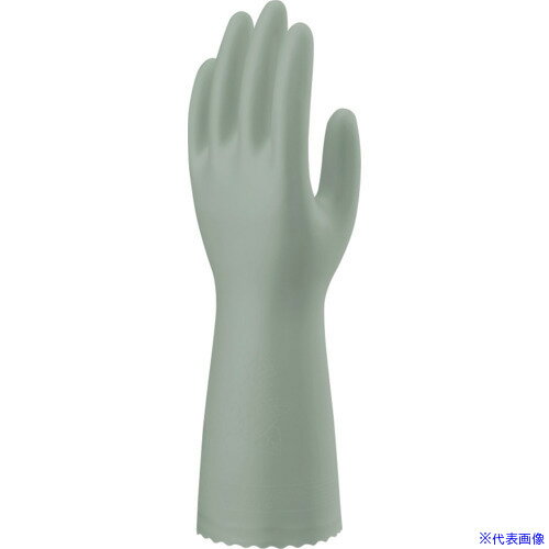 ■SHOWA 塩化ビニール手袋 ナイスハンドDAYS(デイズ) Lサイズ モスグリーン NHDAYSLG(6342767)