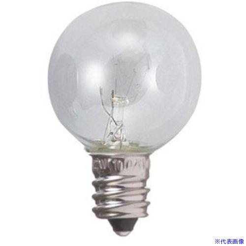 ■YAZAWA ベビーボール球15WクリアE12 G301215C(6345660)[送料別途お見積り][法人限定][掲外取寄]