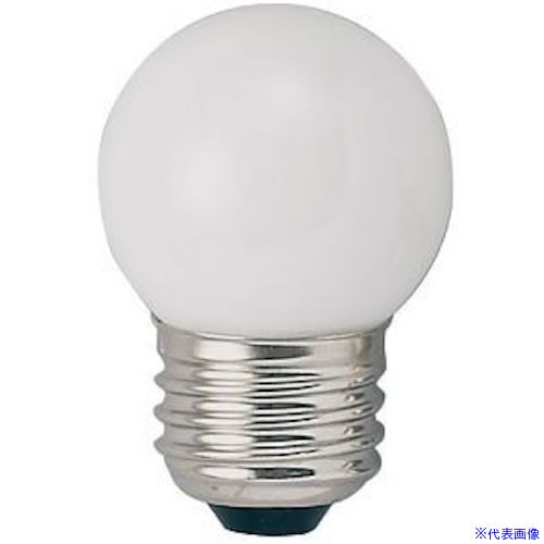 ■YAZAWA ベビーボール球7WホワイトE26 G402607W(6345740)[送料別途見積り][法人・事業所限定][掲外取寄]