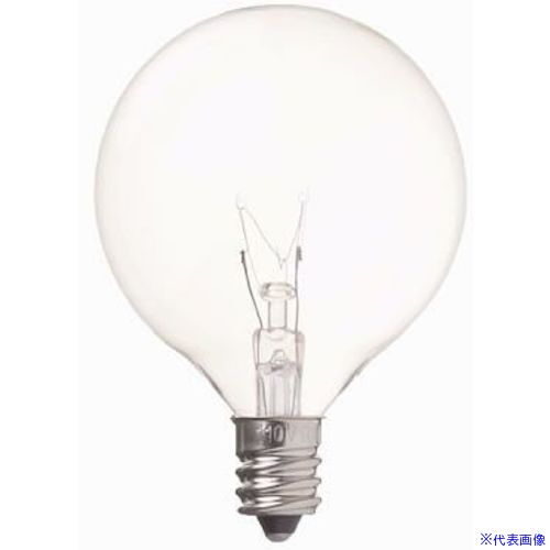 ■YAZAWA ベビーボール球40WクリアE12 G501240C(6347279)[送料別途見積り][法人・事業所限定][掲外取寄]