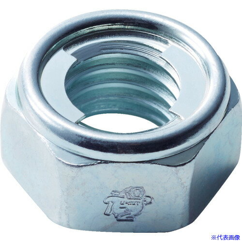 ■冨士精密 ゆるみ止めナット UーNUT M3 三価クロメート (100入) UNUTM33W100P(6448974)