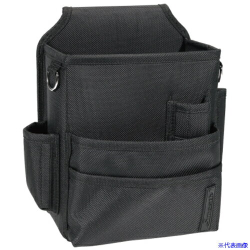 ■JEFCOM スムーズハイポーチ NDS861KKK(6527536)[送料別途お見積り][法人限定][掲外取寄]